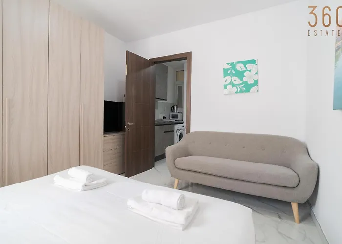 Lejlighed Comfortable Near The Seafront With Free Wifi And Air Conditioning Gzira