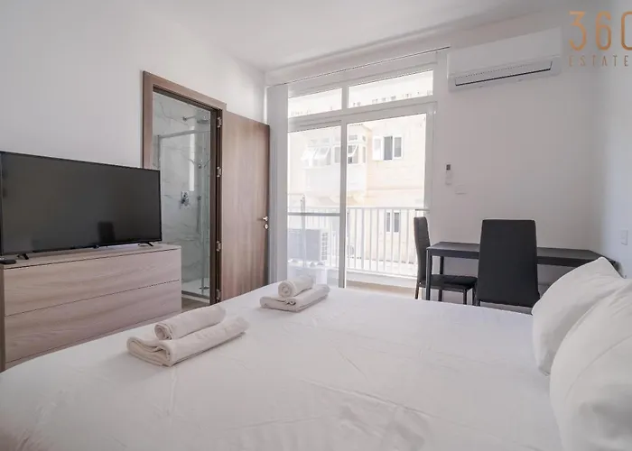 Appartement Comfortable Near The Seafront With Free Wifi And Air Conditioning Gzira